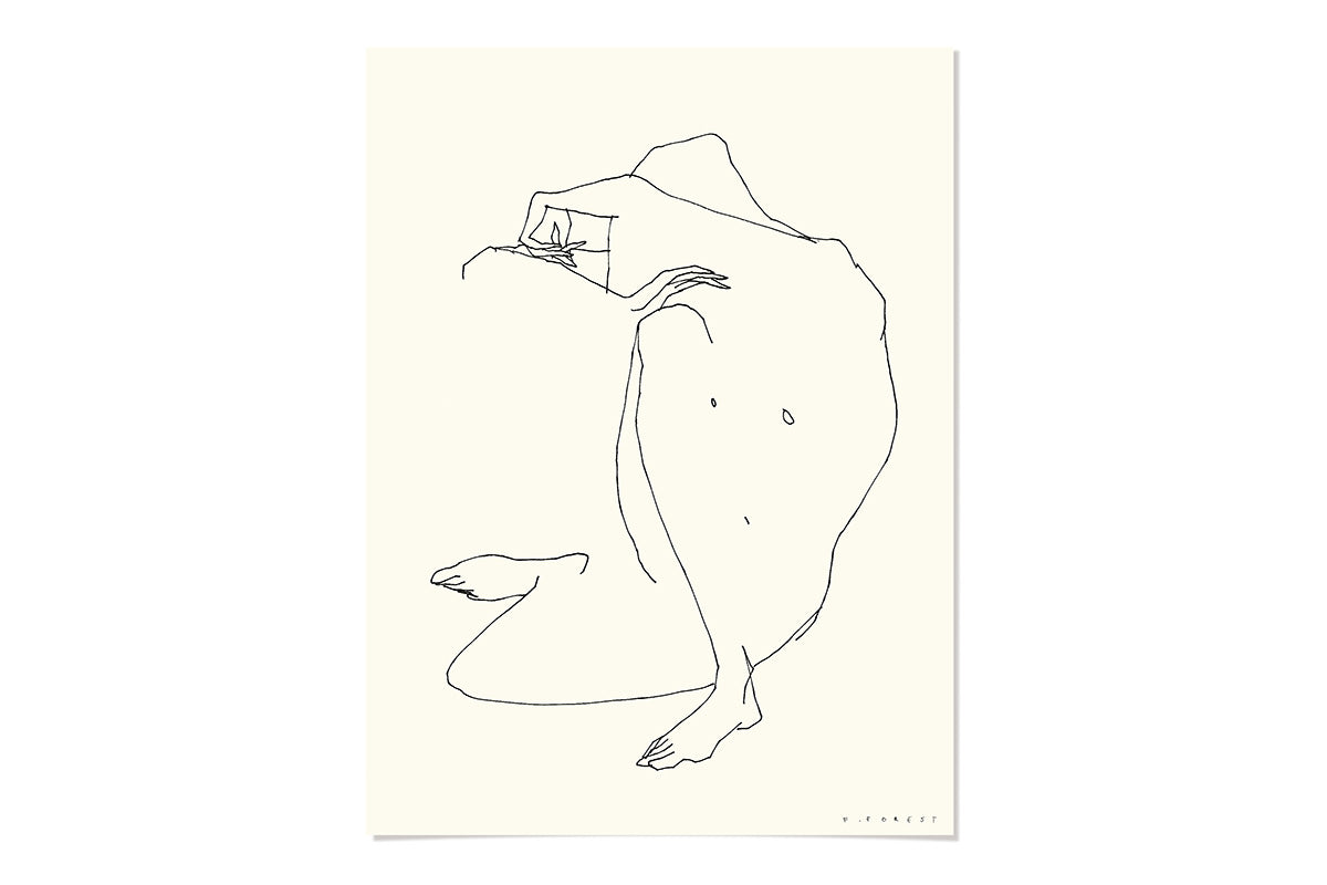 FredericForest_OriginalArt_30x40cm_WomanDancing235