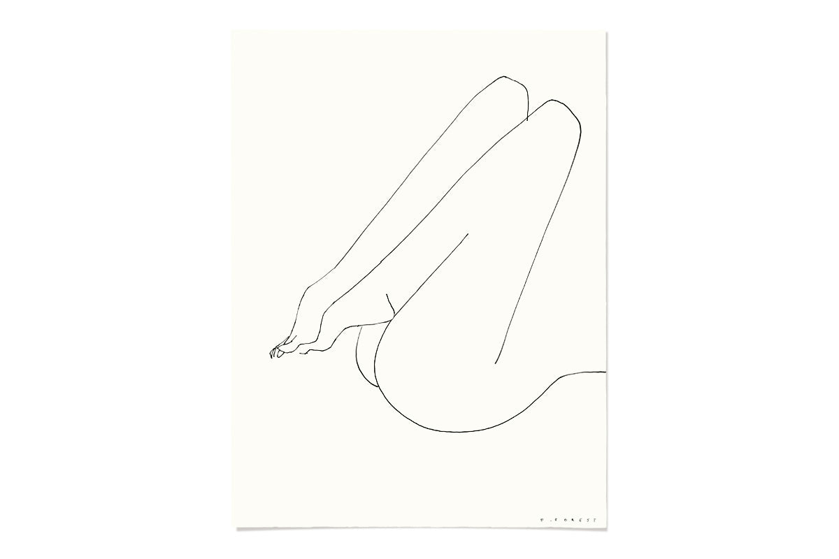 FredericForest_OriginalArt_57x76cm_WomanWakingUp193