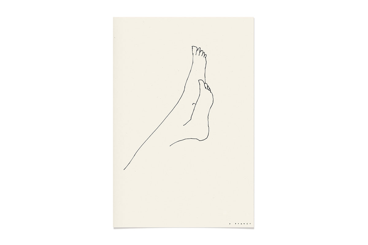 FredericForest_OriginalArtwork_Drawing_WomanResting_Etude376_12x18cm