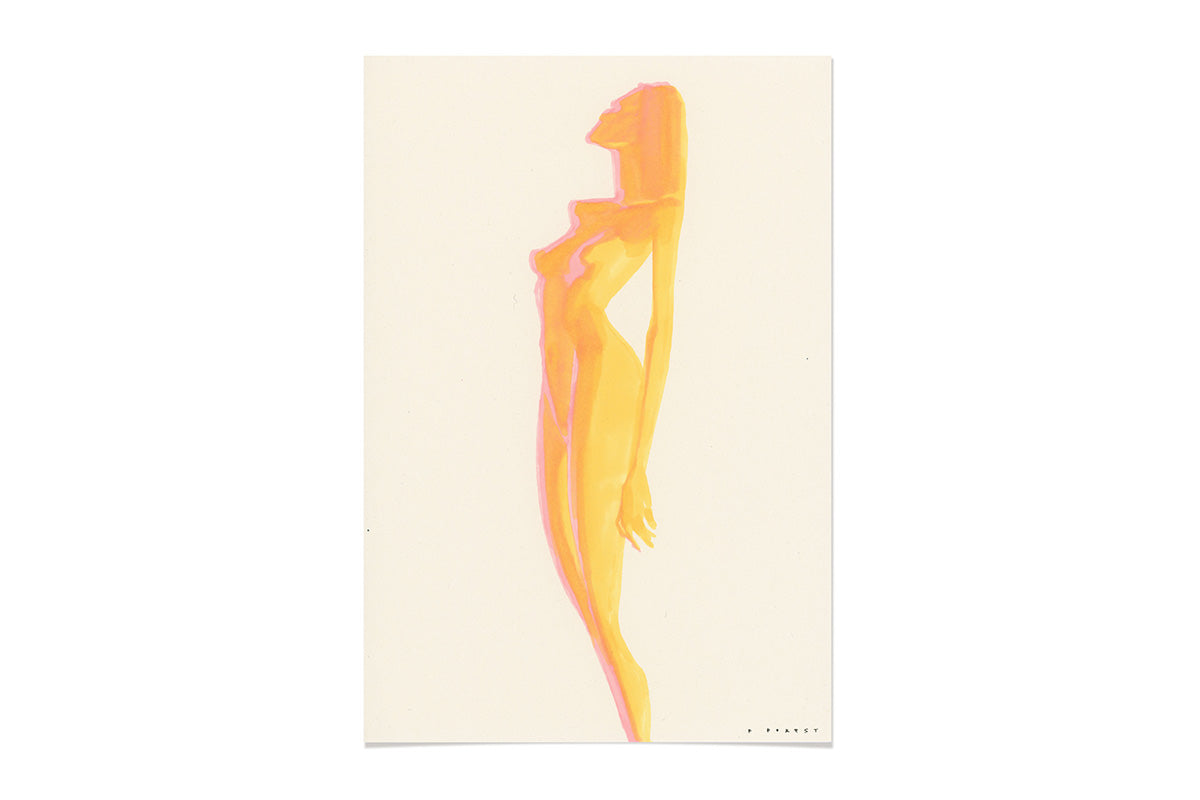 FredericForest_OriginalArtwork_WomanStanding778_17x25cm