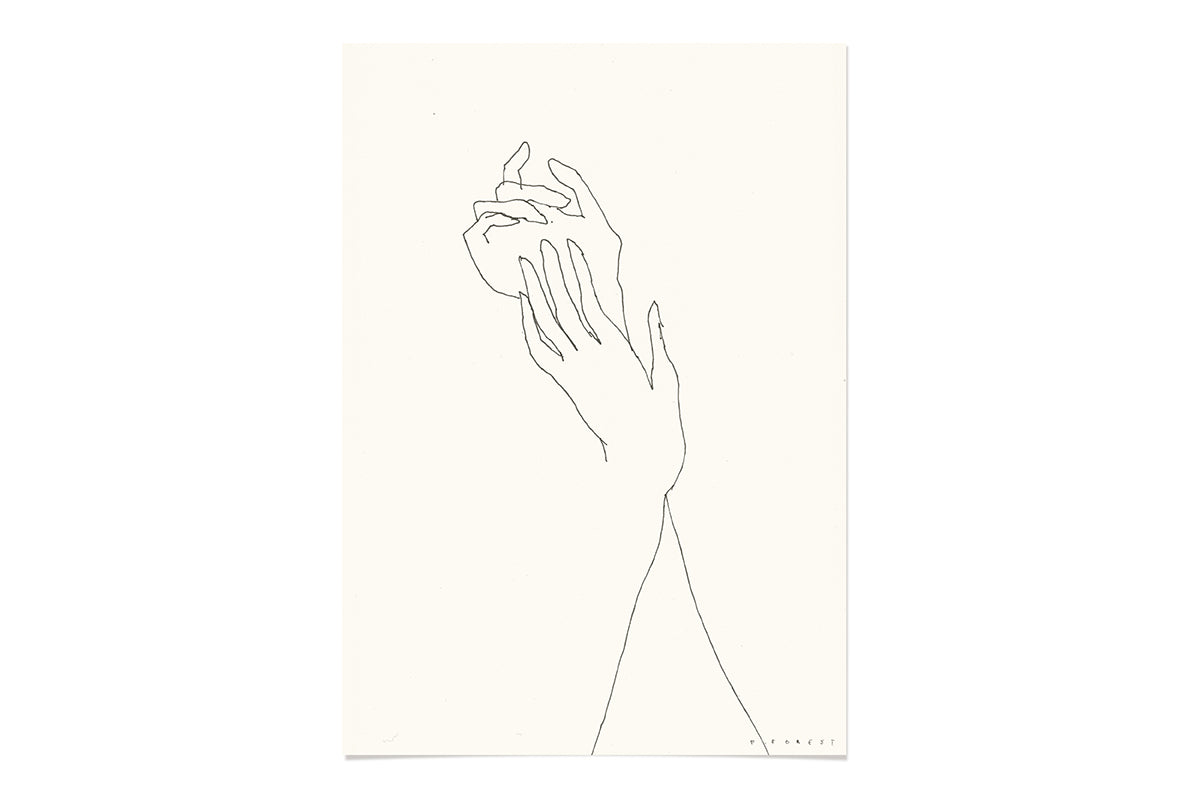 FredericForest_HandsDancing_Etude20_Original_Drawing_21x30cm