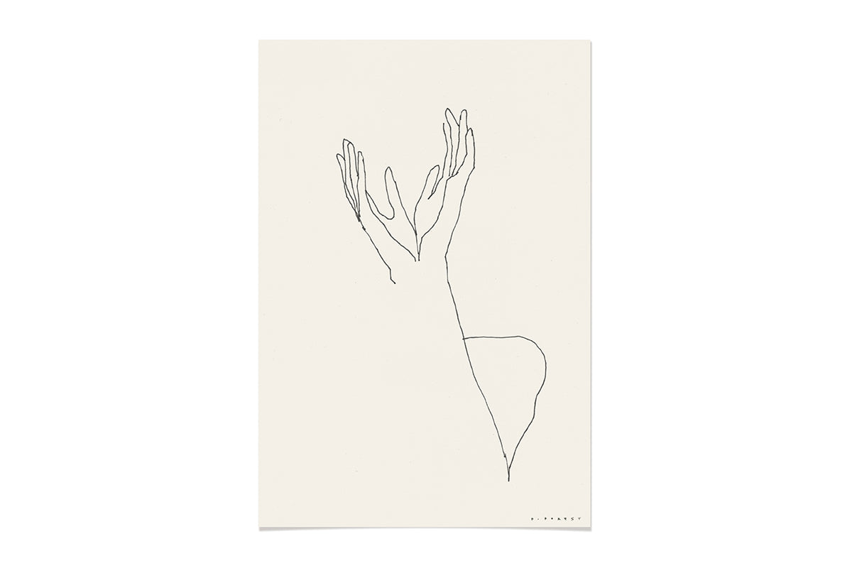 FredericForest_HandsDancing_Etude24_Original_Drawing_17x25cm