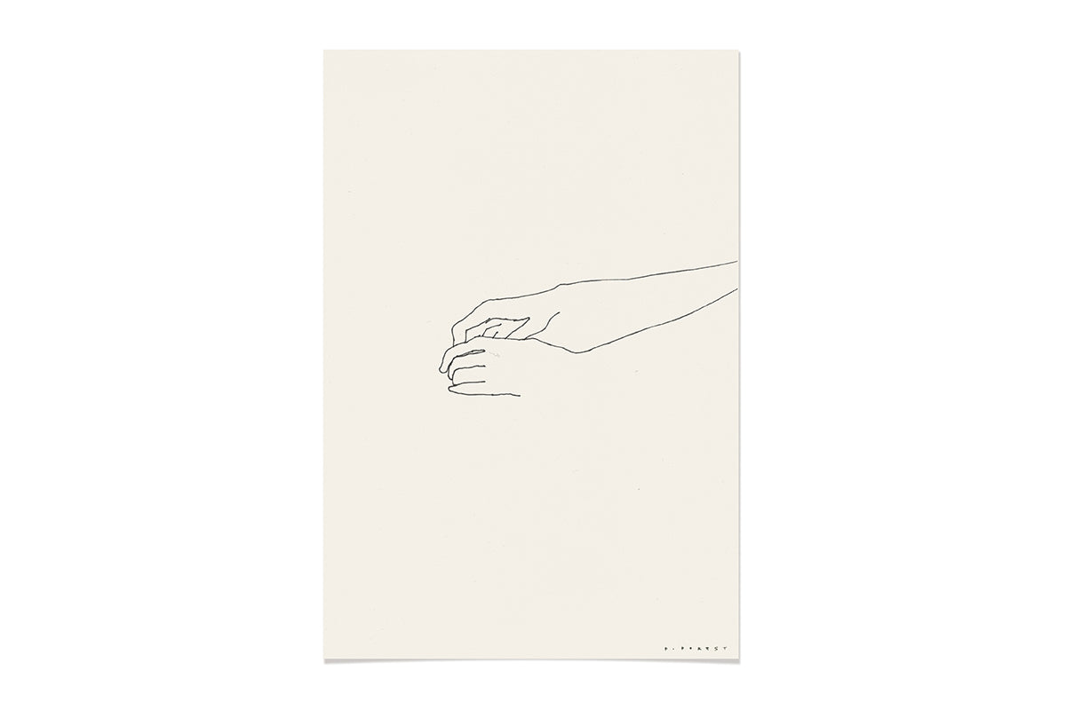 FredericForest_Hands_Etude9_Original_Drawing_17x25cm