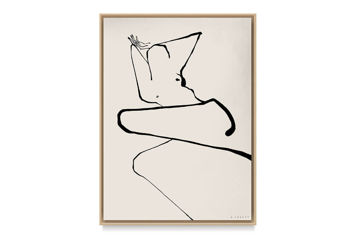 FredericForest_TuEsMonJour_LeReveil_73x100cm_Framed