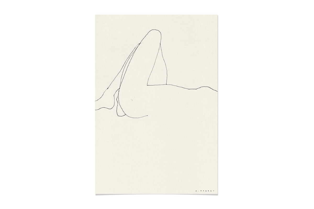 FredericForest_WomanResting _Etude58_Original_Drawing_17x25cm