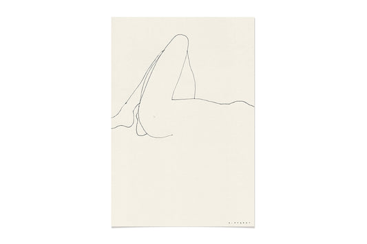 FredericForest_WomanResting _Etude58_Original_Drawing_17x25cm