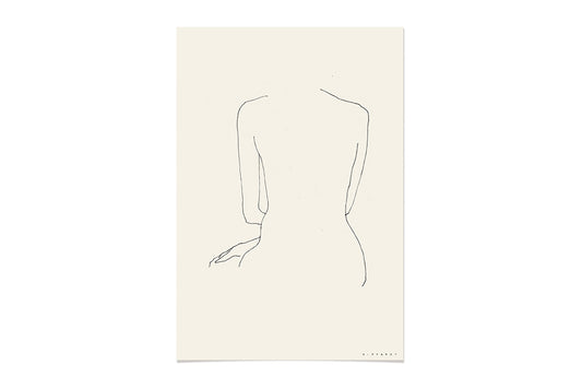 FredericForest_WomanSitting _Etude14_Original_Drawing_17x25cm