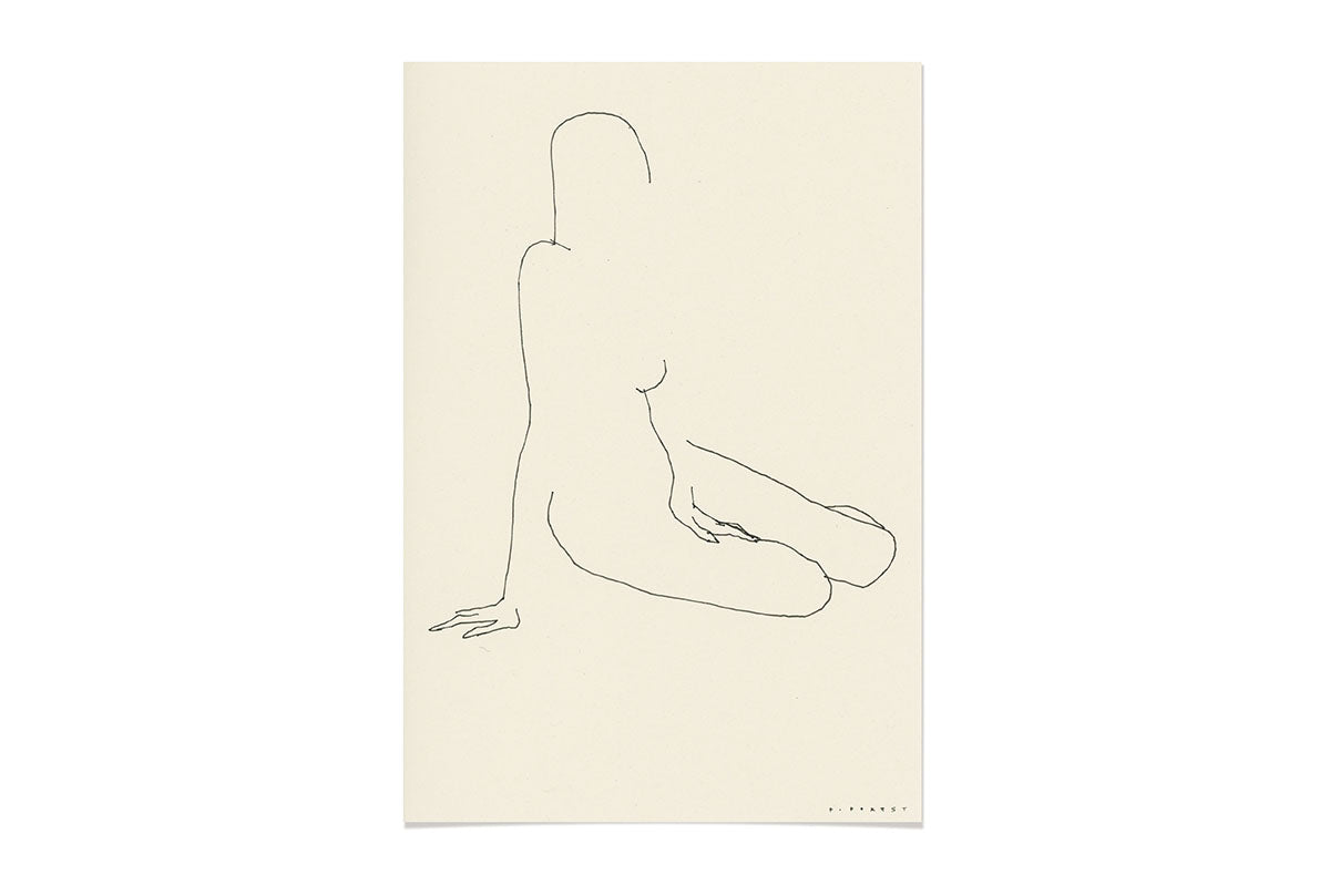 FredericForest_WomanSitting_Etude577_OriginalDrawing_17x25cm