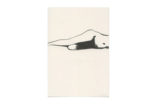 FredericForest_WomanSleeping _Etude1_Original_Drawing_17x25cm