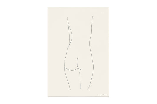 FredericForest_WomanStanding_Etude114_Original_Drawing_17x25cm