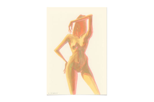 FredericForest_WomanStanding_Etude777_Original_Drawing_17x25cm