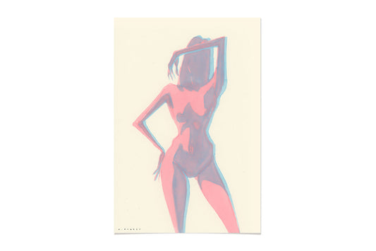 FredericForest_WomanStanding_Etude778_Original_Drawing_17x25cm