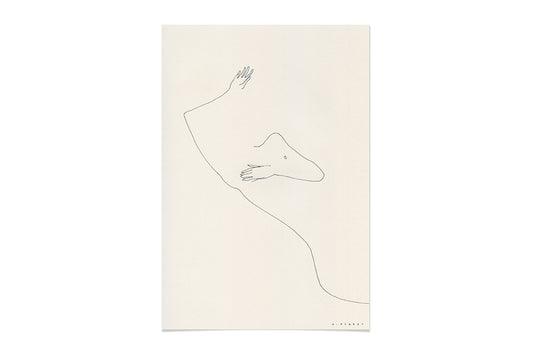 FredericForest_WomenResting_Etude86_Original_Drawing_17x25cm